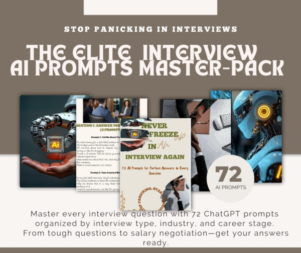 The Elite Interview AI Prompts Master-Pack
