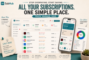 SubHub — Premium Web Mini-App Subscription Tracker